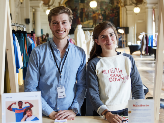 Vincent Godbert et Géraldine Robert espèrent sortir une collection en lin 100 % made in France dès 2024